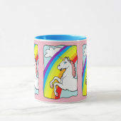 Unicorn Rainbow Mok (Midden)