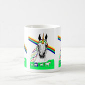 Unicorn Rainbow-mok Koffiemok (Center)