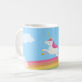 Unicorn Rainbow-Mok Koffiemok (Voorkant links)