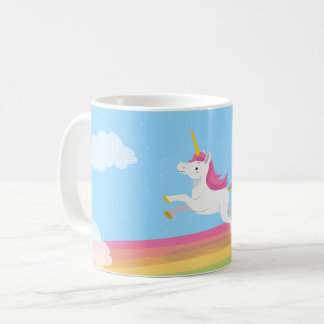 Unicorn Rainbow-Mok Koffiemok
