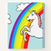 Unicorn Rainbow Notitieboek (Achterkant)