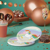 Unicorn Rainbow Papieren Bordje