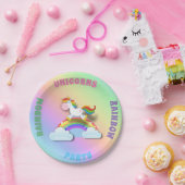 Unicorn Rainbow Party Bord (Feest)