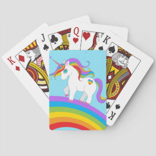 UNICORN RAINBOW PLAYCARDS POKERKAARTEN
