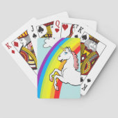 Unicorn Rainbow Pokerkaarten (Achterkant)