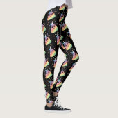 Unicorn Rainbow Poop Emoji Leggings (Rechts)