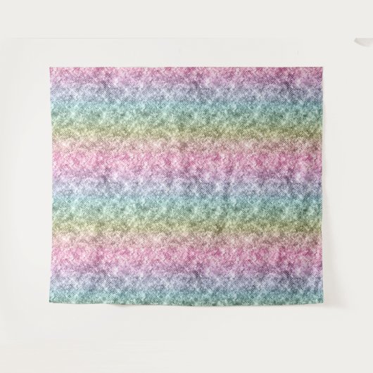 Unicorn Rainbow Sparkle Wandkleed (Voorkant (horizontaal))