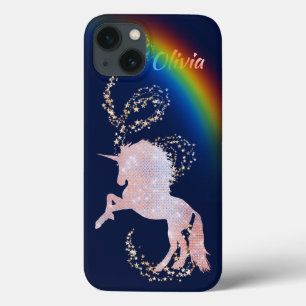 Unicorn Rainbow Stars Sparkle Case-Mate iPhone Case