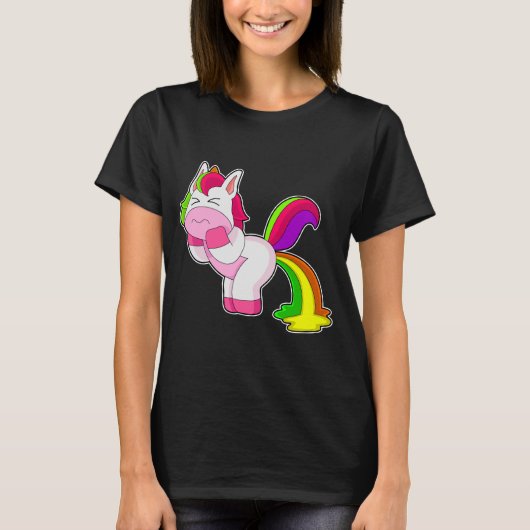 Unicorn Rainbow T-shirt (Voorkant)