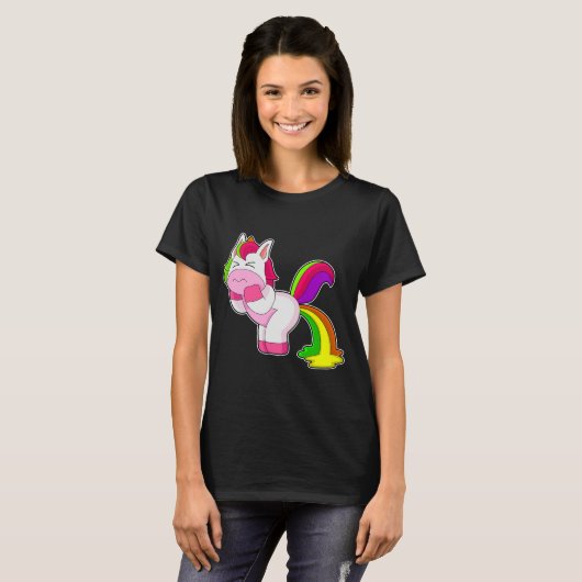 Unicorn Rainbow T-shirt (Voorkant volledig)