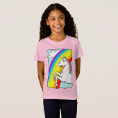 Unicorn Rainbow T-shirt (Voorkant volledig)