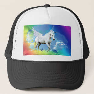 Unicorn Rainbow Trucker Pet