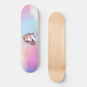 Unicorn & Rainbows Persoonlijk Skateboard (Voorkant)