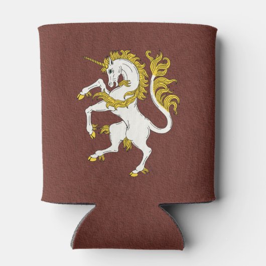 Unicorn Rampant Blikjeskoeler (Achterkant)