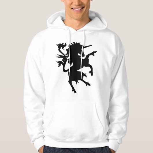 Unicorn Rampant Hoodie (Voorkant)