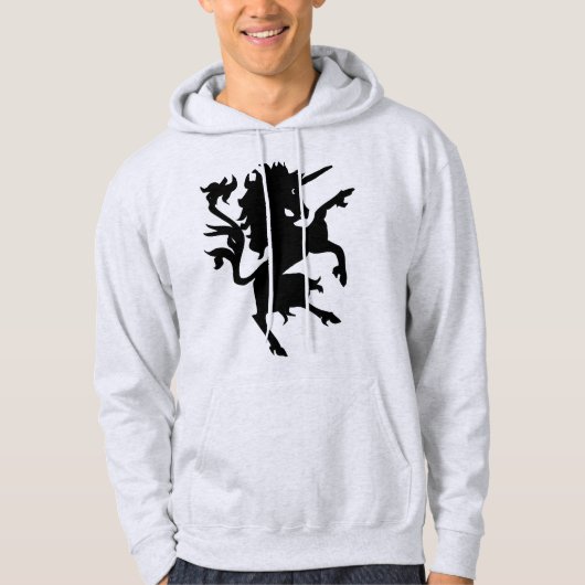 Unicorn Rampant Hoodie (Voorkant)