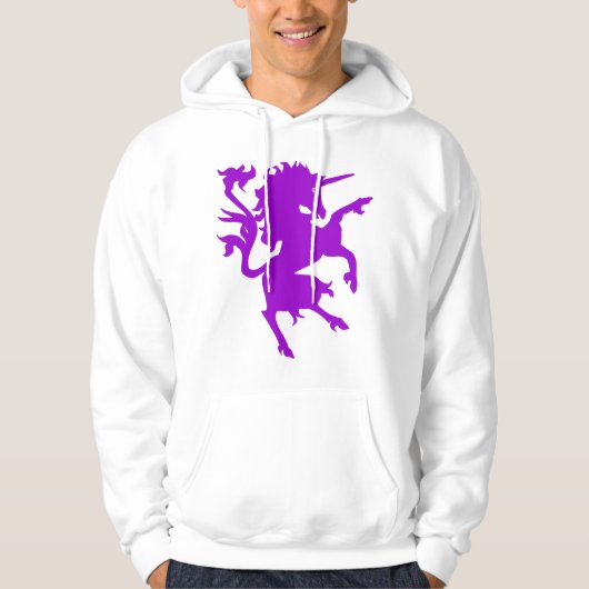 Unicorn Rampant Hoodie (Voorkant)