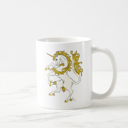 Unicorn Rampant Koffiemok (Rechts)