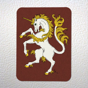 Unicorn Rampant Magneet