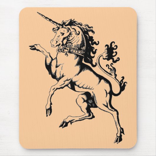 Unicorn Rampant Muismat (Voorkant)