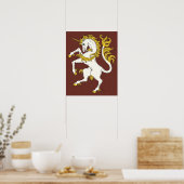 Unicorn Rampant Poster (Keuken)