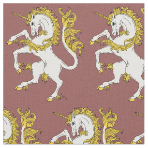 Unicorn Rampant Stof