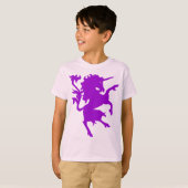 Unicorn Rampant T-shirt (Voorkant volledig)