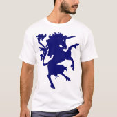 Unicorn Rampant T-shirt (Voorkant)
