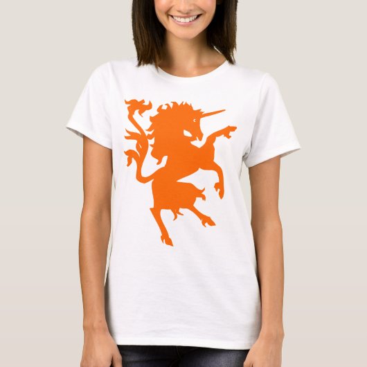 Unicorn Rampant T-shirt (Voorkant)