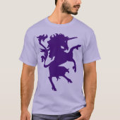 Unicorn Rampant T-shirt (Voorkant)