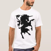 Unicorn Rampant T-shirt (Voorkant)