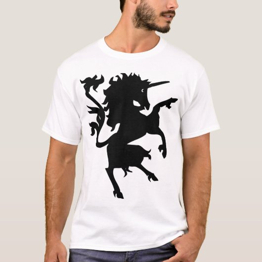 Unicorn Rampant T-shirt (Voorkant)