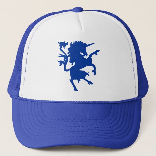 Unicorn Rampant Trucker Pet (Voorkant)
