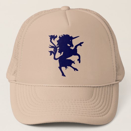 Unicorn Rampant Trucker Pet (Voorkant)