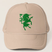 Unicorn Rampant Trucker Pet (Voorkant)