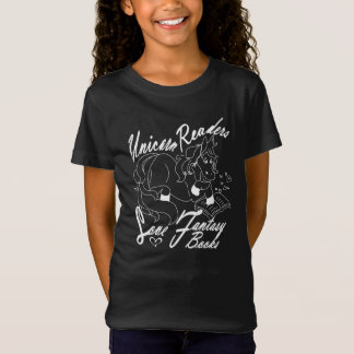 Unicorn Readers Love... White Logo T-shirt