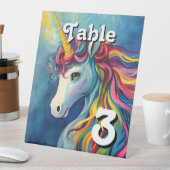 Unicorn Reclamebord Met Voetstuk (Insitu)