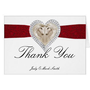 Unicorn Red Lace Hartelijk dank