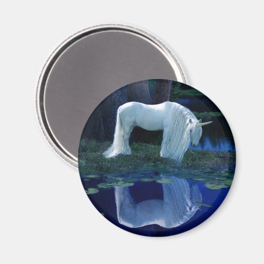 Unicorn Reflection Magneet (Voorkant / Achterkant)