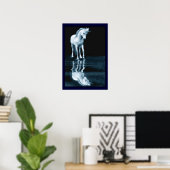 Unicorn Reflections Print (Thuiskantoor)