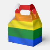 Unicorn regenboog Dank je wel voor de doos Bedankdoosjes (Achterkant)