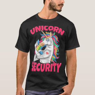 Unicorn-regenboogveiligheid T-shirt