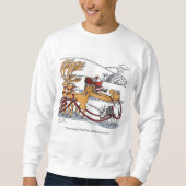 Unicorn Reindedarsweatshirt Trui (Voorkant)