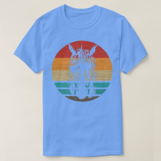 Unicorn Retro Style T-shirt (Design voorkant)