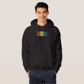 Unicorn Retro Sunset Unicorn Hoodie (Voorkant volledig)
