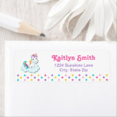Unicorn Return Address Label (Insitu)