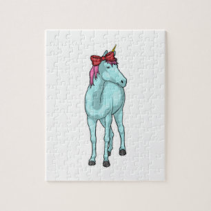 Unicorn Ribbon Legpuzzel