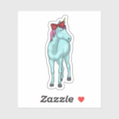 Unicorn Ribbon Sticker (Vel)