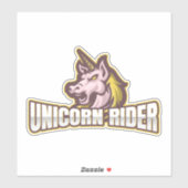 Unicorn Rider Sticker (Vel)