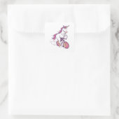 UNICORN RIDING BIKE VIERKANTE STICKER (Tas)